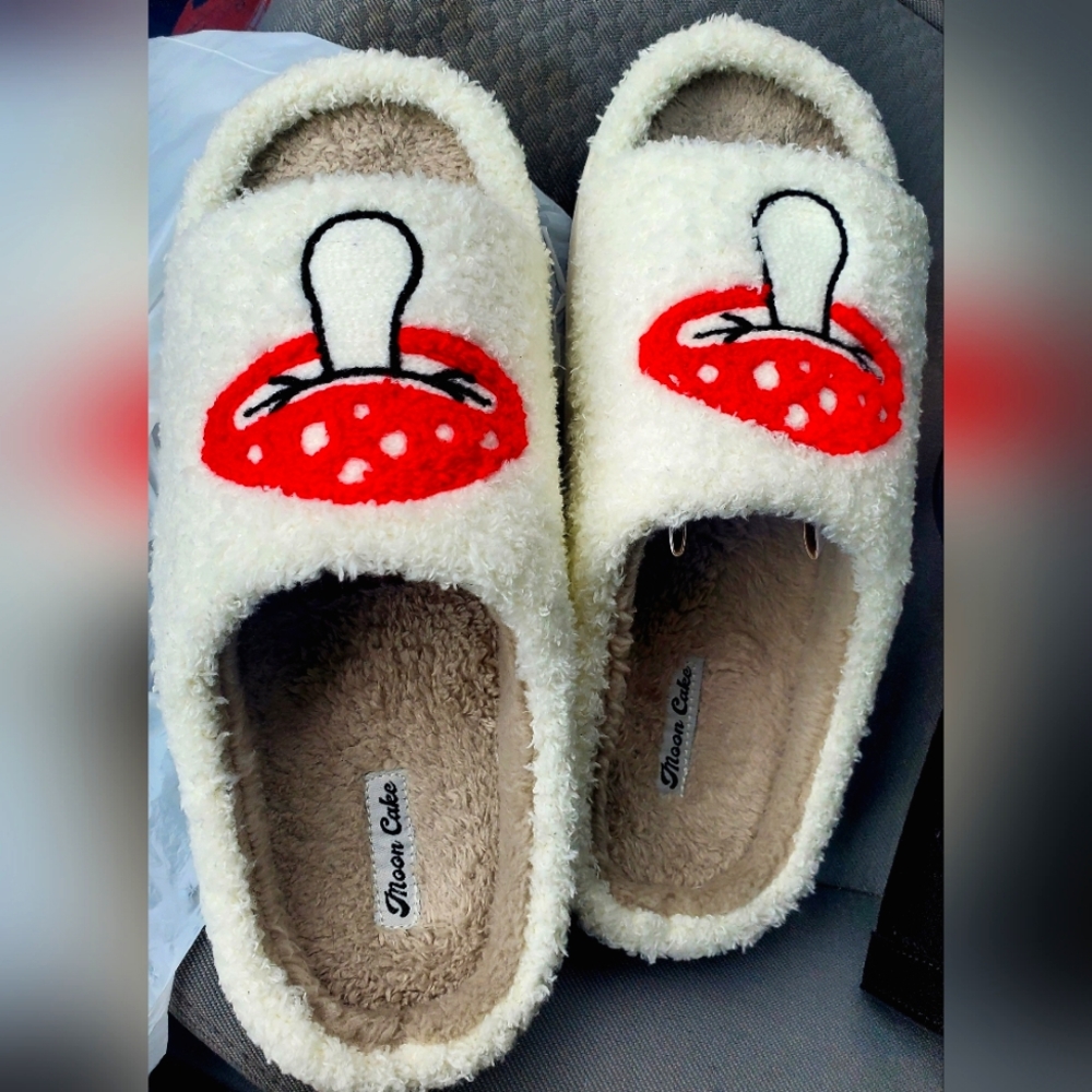 Mushroom Slippers